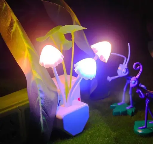 Mushroom Shape LED Magic Night Lamp