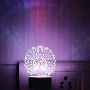 Night Lamp Peacock