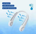 Portable Rechargeable Neckband Fan
