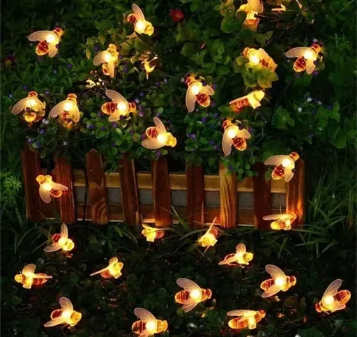 Honey Bee Fairy String Lights